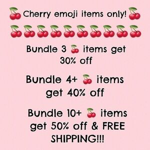 Look for the 🍒 Save BIG when you bundle🍒🍒